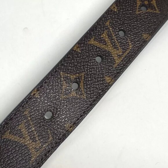 LOUIS VUITTON MP228T Monogram Ceinture Signature 35MM Chain belt - Picture 11 of 15